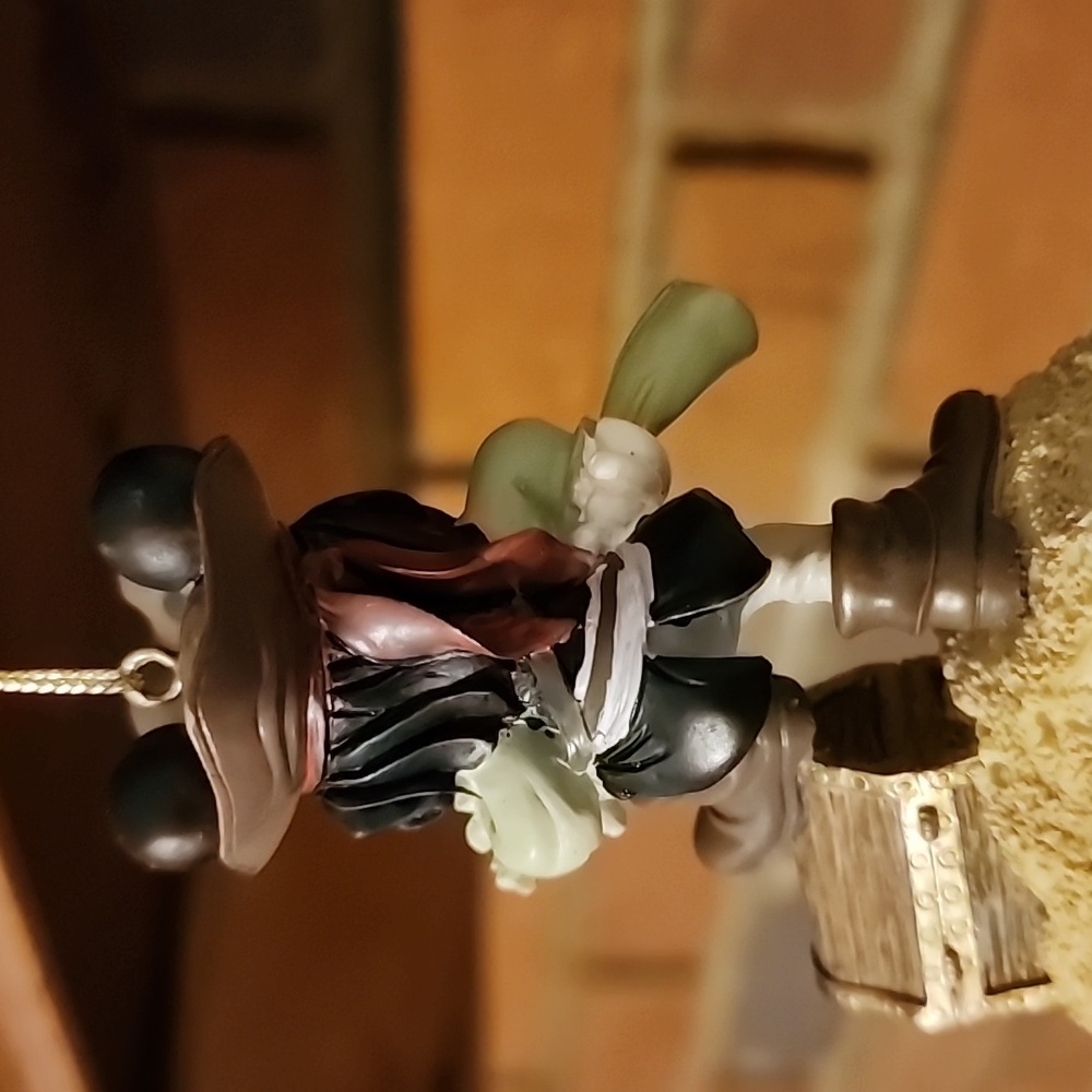 Disney Mickey Pirates of the Caribbean Blue and Gold Ornament - Picture 6 of 7